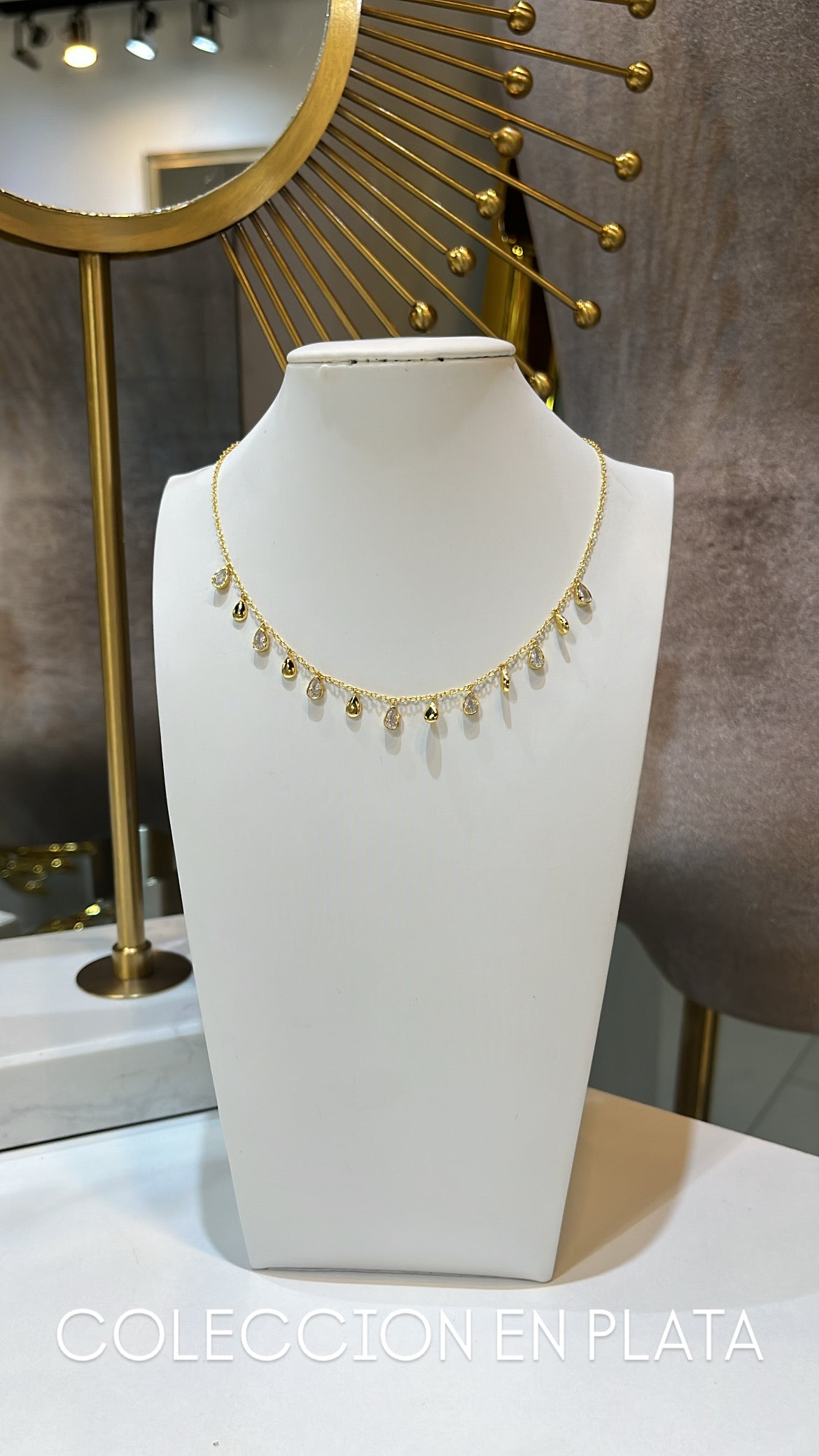 Cadenita/Choker en Plata