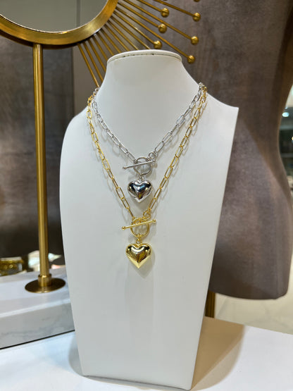 Corazón en Plata